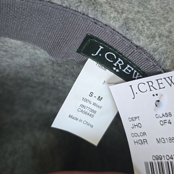 J. CREW Factory | Wool Fedora Hat - Picture 6 of 8